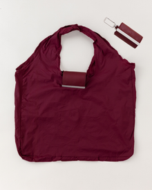 keote - keychain tote - burgundy