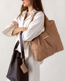 keote - keychain tote - caramel