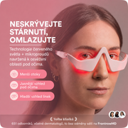 LIFTIA: Brýle s červeným světlem + mikroproudem
