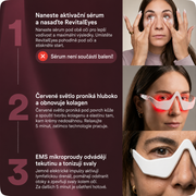 LIFTIA: Brýle s červeným světlem + mikroproudem