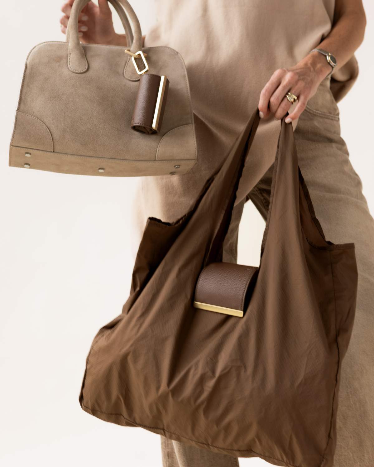 keote - keychain tote - mushroom